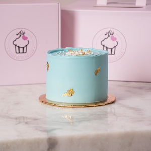 Sky Blue Cake