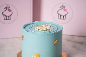 Sky Blue Cake