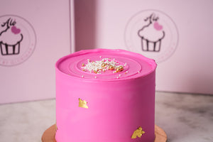 Hot Pink Cake