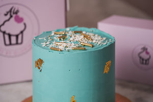 Teal Cake