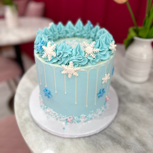 Snowflakes Cake